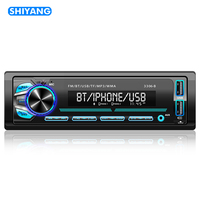 Reproductor de Audio Mp3 para coche, dispositivo de Radio desmontable profesional de alta calidad, con pantalla Lcd de 12v, con USB