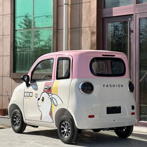 Mini Auto Eléctrico 2026, Hatchback para Adultos, Cuero, Cámara Trasera, Dirección Eléctrica, Caja de Cambios Izquierda, Motor de Tracción Única, Fabricado en China - Product Image 4