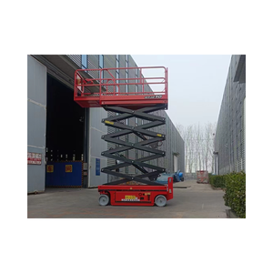 Plataforma Elevadora de Tijera Eléctrica Autopropulsada Nueva, Modelo Grande, Altura 10m - Product Image 1