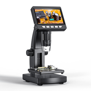 USBデジタル顕微鏡1000X4.3インチIPS LCD眼鏡電子顕微鏡中国製 - Product Image 1