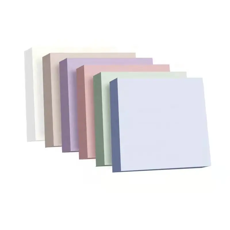 Papier Plaknotitie Custom Afdrukken Memo Pads Fancy Gevormde Product