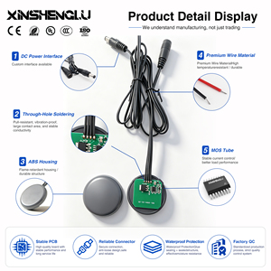 Interruttore con Sensore Touch XSL OEM ODM DC 5A 12V/24V 60W IP21 Intelligente per Armadietti - Product Image 4