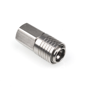 Acopladores S Acero inoxidable 304 SMC tipo KKA Serie KKA3 KKA4 KKA6 Tanto el enchufe como el enchufe tienen una válvula de retención integral. - Product Image 3