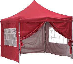 Fábrica personalizada Carpas <span class=keywords><strong>2x2</strong></span> 2x3 3x3 3x4,5 3x6 Tienda de feria comercial con ventana de iglesia para exposición - Product Image 3