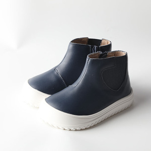 Chine bottines pour enfants écologiques garçons doublure en peluche fermeture à glissière imperméable respirant semelle extérieure en caoutchouc à la mode EVA - Product Image 1