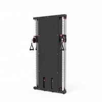 Máquina de Entrenamiento de Fuerza con Sistema de Poleas Múltiples, Máquina de Entrenamiento de Cable Cruzado Montada en la Pared