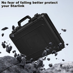 Starlink Mini Kit Carry <strong>Case</strong> ABS Hard Shock-Proof Travel Storage <strong>Box</strong> With Cover And Holder - Product Image 2