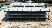 Hôtels préfabriqués, immeubles de villégiature à grande hauteur en structure métallique pour l'Asie, l'Europe, l'Afrique, l'Amérique latine, l'Amérique du Nord