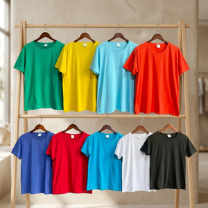 Camiseta de Algodón para Hombre con Logotipo Personalizado, Cuello Redondo, Manga Corta, Estampada, Informal - Product Image 3