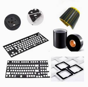 Kuliwei Precision Cut PORON Switch Pad Microcellular PU Foam Dampener Élimine les sons creux pour clavier mécanique personnalisé - Product Image 6