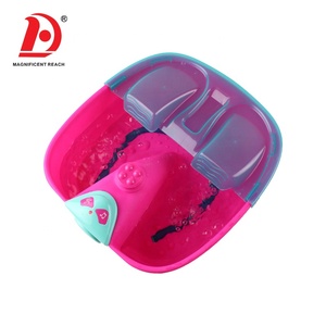 HUADA fingere di giocare piede Spa bacino salone di bellezza moda Set creativo smalto arte ragazze giocattolo per bambini - Product Image 3