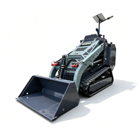2026 Sıcak Fırsat 25HP Kompakt Skid Steer Yükleyici Hidrolik Mini Yükleyici, İnşaat ve Bahçe İçin Çoklu Alet Uyumluluğuyla