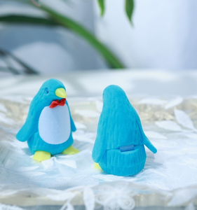 YUANQI Cute Solid Velvet <strong>Penguin</strong> Shape Bow Tie Installation Embossed Printing Children's Day Gifting <strong>Jewelry</strong> Packaging <strong>Box</strong> - Product Image 4