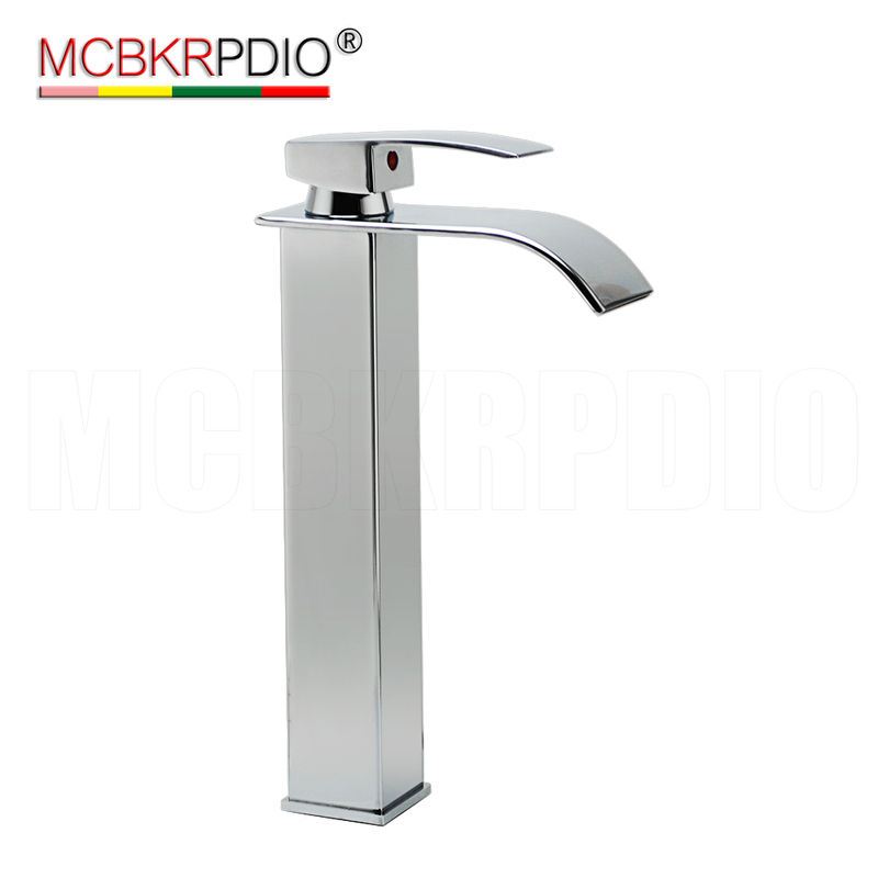 Single Handle Commercial Bathroom Vessel Sink
