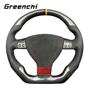 <span class=keywords><strong>Volante</strong></span> de Coche Personalizado de Fibra de Carbono Real Compatible con Volkswagen <span class=keywords><strong>Golf</strong></span> 5, Jetta MK5, GTI, <span class=keywords><strong>R32</strong></span>, EOS, Passat B6 Sin Airbag - Product Image 5