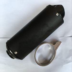 Nouveau silencieux de moto tout-terrain en acier inoxydable CRF KLX, section de queue en forme de bouche de poisson, pour ATV, adaptateur 51 mm - Product Image 3