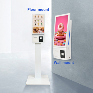 Kiosco de Autoservicio con Pantalla Táctil Capacitiva de 21.5 Pulgadas y 10 Puntos, Fácil de Usar <span class=keywords><strong>para</strong></span> Restaurantes y Tiendas de Servicio Rápido, con Certificación CE y RoHS, Precio OEM - Product Image 3
