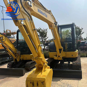 Excavatrice sur chenilles Komatsu PC55MR 5,5 tonnes d'occasion modèle 2024 avec godet de terrassement capacité 0,12 m³ moteur - Product Image 4