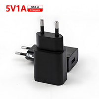 Adaptador de Corriente Doméstico Fácil de Usar 5V 1A 2A, Luz Nocturna, Router, Radio, Cepillo de Dientes Eléctrico, Monitor, Fuente de Alimentación USB DC para PC 5W 10W