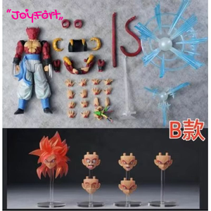 มีสินค้าในสต็อก Kamione Tonsenarttoys ฟิกเกอร์โกจิต้า ดราก้อนบอล GT ซูเปอร์ไซย่า 4 โกจิต้า 3.0 อนิเมะ แอคชั่นฟิกเกอร์ โมเดลของเล่น - Product Image 3
