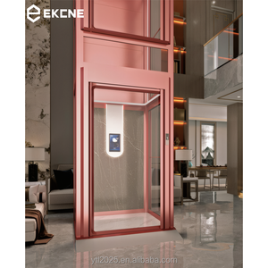 Nouvel Ascenseur Domestique <span class=keywords><strong>à</strong></span> Plateforme en Verre <span class=keywords><strong>à</strong></span> Vente Chaude, Fonctionnement Fluide, Ascenseur Panoramique Compact pour la Maison - Product Image 6