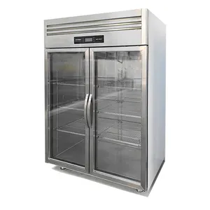 2024 Brand new commercial refrigerator freezer display food shop display cooler restaurant kitchen Ice Cream Upright Freezer