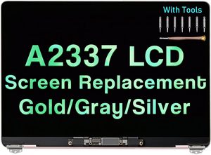 Ecran de remplacement pour <span class=keywords><strong>MacBook</strong></span> <span class=keywords><strong>Air</strong></span> <span class=keywords><strong>M1</strong></span> A2337 2020 2021 13 "LCD Display Assembly Kit Or Gris Argent - Product Image 2