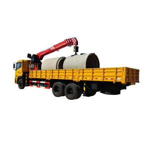 Grúa pequeña montada en camioneta, pluma articulada <span class=keywords><strong>Grua</strong></span> 20/16/12/10/5/3.2/1 tonelada de remolque 4*6 4wd Gruas Camion con cubo de agarre - Product Image 4