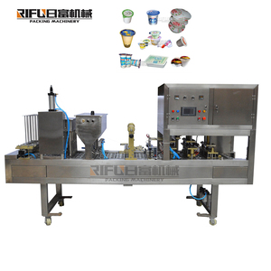 Automatische Joghurt pudding Creme Wasser Gelee Tasse Füllung Versiegelung maschine Joghurt Verpackungs maschine - Product Image 6