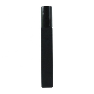 10ml Portable Roll on Square Glass Essential Oil <b>Perfume</b> Roller Ball Glass <b>Bottle</b> - Product Image 4