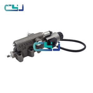 Électrovanne de pompe à piston de ventilateur 259-0907 2590907 244-4120 pour excavatrice E330D E336D E345D, groupe de vanne de commande de pompe moteur C9 C13 - Product Image 3