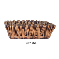 Paniers en osier faits main, multifonctionnels, naturels, écologiques, non toxiques, grands, pour la décoration de la maison, les fruits, les vêtements, les pique-niques, best-sellers