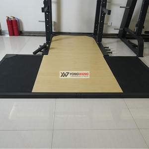 Multifunktionales Gym-Kniebeugengestell mit Kreuzhebe-Plattform Trainings-Fitnessgerät Gewichtheber-Plattform Gym-Kniebeugengestell - Product Image 5