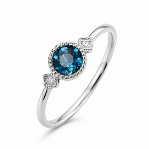 Anello Minimalista in Metallo Intrecciato per Donne, Elegante Gioiello da Dito per Uso Quotidiano - Product Image 1