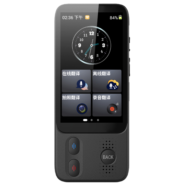 Smart AI Device with Touch Screen WiFi and Offline Support for Simultaneous Interpretation and Meeting Recording Translator