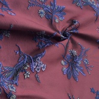 Proveedor Fabricante de Tela Jacquard Floral de Estilo Chino para Vestidos y Abrigos de Mujer, Telas Brocadas Jacquard Phoenix