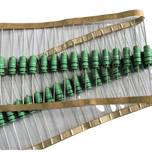 Aanpasbare groene en roze 1/4W, 1/2W, 1W, 2W, 3W, 5W niet-brandbare metaaloxidefilm vaste plug-in kleurringweerstanden - Product Image 6