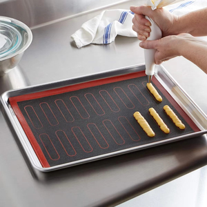 Perforated Food Grade Silicone Baking Mat Two-Sided <b>Puff</b> Patterns Reusable Non-Stick Oven Liner Eco-Friendly Dishwasher Safe for - Product Image 4