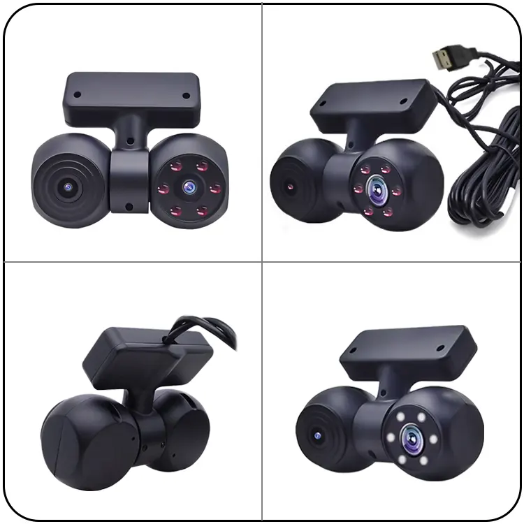 1080 dual camera dash cam truckdual camera system dual camera for car