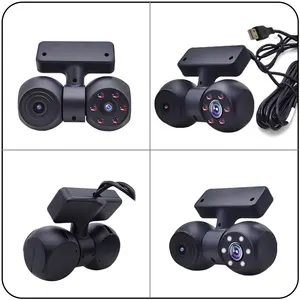 1080 double caméra dash cam truckdual système de caméra double caméra pour voiture