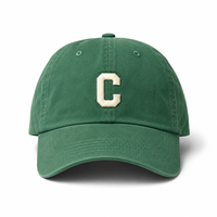 Gorra de Béisbol Personalizada con Logotipo Vintage, Bordado en Relieve 3D, 100% Algodón Suave, Estilo Dad Hat de 6 Paneles, Sarga Lavada