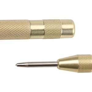 NICEYARD <strong>Drill</strong> Bit <strong>Marking</strong> Starting Holes Tool Automatic Center Punch Spring Loaded Punching Tool 5-inch Window Breaking Device - Product Image 4