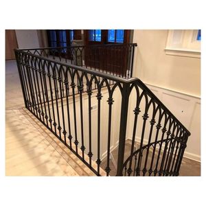 Barandilla de Hierro Forjado que Cumple con las Normas para Áreas Comunes de Edificios de Apartamentos, Residencias Multifamiliares y Propiedades de <span class=keywords><strong>Alquiler</strong></span> Interiores - Product Image 2