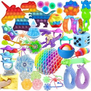 Christmas Novelty & Gag Toys Set Soft Stress Sensory Fidget with Autism Texture Balance Squishy Sensory Toys for Kids Autism - Product Image 1
