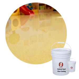 Siêu chống mài mòn tự san phẳng màu cát Sàn epoxy lớp phủ chất lỏng dễ áp dụng với bàn chải - Product Image 5