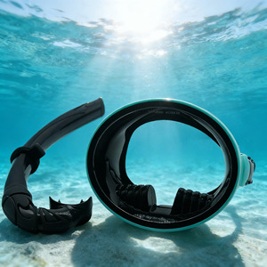 Full Face Diving Mask Anti Fog One Window Snorkeling Freediving Universal Fit - Product Image 1