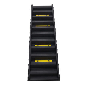Groothandel Effen Patroon Opvouwbare Hond Ramp Trap <span class=keywords><strong>Plastic</strong></span> Huisdier Trappen Ladders Voor Auto - Product Image 6