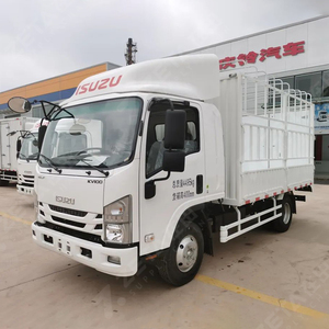 <span class=keywords><strong>Camion</strong></span> léger Qingling Isuzu Kv100 4x2 <span class=keywords><strong>5T</strong></span> avec benne à clôture pour le transport d'animaux et de bétail - Product Image 2