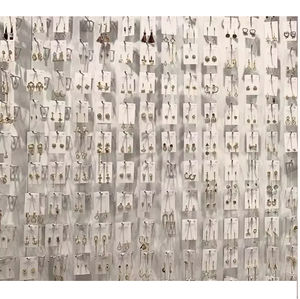 بيع بالجملة مصنع دبي شرابات الموضة سلسلة القلب فراشة اللؤلؤ قلادة هوك النساء الكورية الأقراط الطويلة - Product Image 6