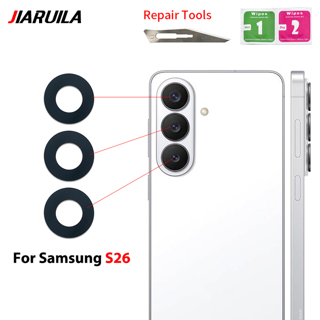 Wholesale Rear Camera Lens for Samsung S20 S21 S22 S23 S24 S25 S25 Plus Ultra Durable Restores Phone Back Glass Lens Repair Part